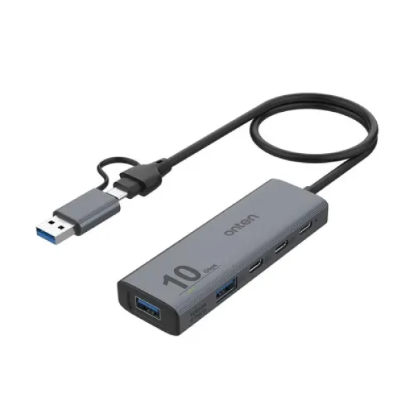 Onten OTN-UCA612 5-in-2 Type-C Hub